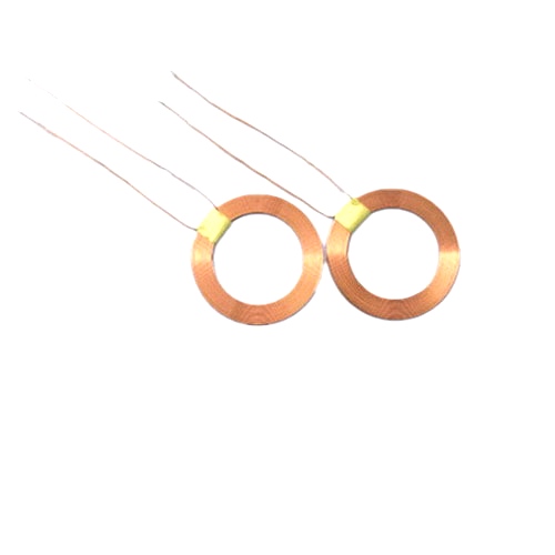 Wireless charging receiver coil